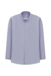 Kiğılı Long Sleeve Slim Fit Slim Fit Cotton 4 Season Oxford Shirt