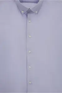 Kiğılı Long Sleeve Slim Fit Slim Fit Cotton 4 Season Oxford Shirt - Image 3
