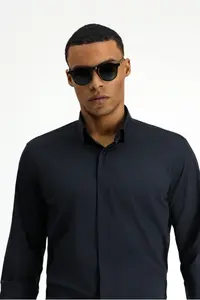 Kiğılı Techno-Line Long Sleeve Slim Fit Slim Fit Lycra Shirt - Image 4
