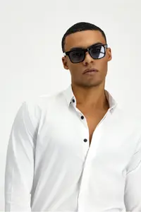 Kiğılı Techno-Line Long Sleeve Slim Fit Slim Fit Lycra Shirt - Image 3