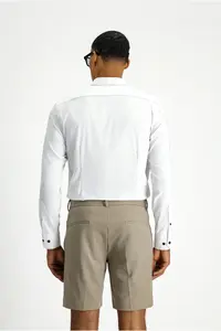 Kiğılı Techno-Line Long Sleeve Slim Fit Slim Fit Lycra Shirt - Image 5