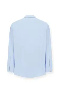 Kiğılı Long Sleeve Slim Fit Button Collar Cotton Easy-Iron Oxford Shirt for 4 Seasons - Image 6