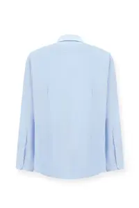 Kiğılı Long Sleeve Slim Fit Classic Collar Cotton Easy-Iron Oxford 4 Season Shirt - Image 2