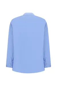 Kiğılı Long Sleeve Slim Fit Narrow Cut Classic Nano Care Water Repellent Stain Resistant 4 Seasons Cotton Shirt - Image 2