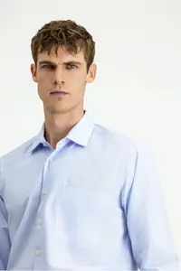Kiğılı Long Sleeve Kasik Striped Cotton Shirt - Image 3