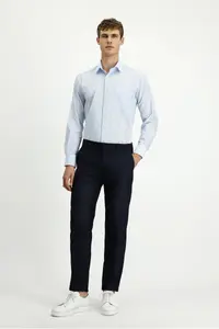 Kiğılı Long Sleeve Kasik Striped Cotton Shirt - Image 2
