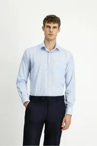 Kiğılı Long Sleeve Regular Fit Cotton Plaid Shirt