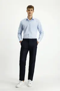 Kiğılı Long Sleeve Regular Fit Cotton Plaid Shirt - Image 2