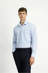 Kiğılı Long Sleeve Regular Fit Cotton Plaid Shirt - Image 4