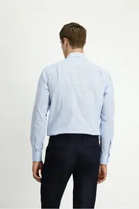 Kiğılı Long Sleeve Regular Fit Cotton Plaid Shirt - Image 5