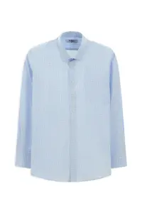 Kiğılı Long Sleeve Regular Fit Cotton Plaid Shirt - Image 7