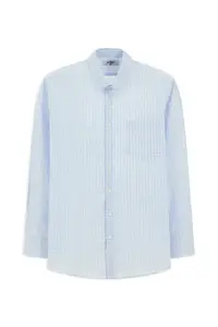 Kiğılı Long Sleeve Regular Fit Cotton Plaid Shirt - Image 6