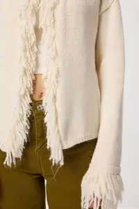 Lovelyİstanbul Fringed Knitwear Cardigan  Bonnet - Image 5