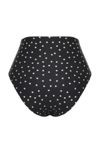 TRENDYOLMİLLA Polka Dot Effective for thinning hipster Super High Waist Bikini Bottom - Image 6