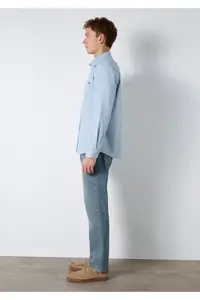 Mavi Striped with pocket Shirt Standard 0211852-91407 - Image 4