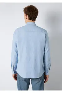 Mavi Striped with pocket Shirt Standard 0211852-91407 - Image 5