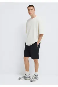 Mavi Men's -71610 Short Sleeve Logo T-Shirt Mystic Powder Green Green - Image 3