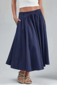 Hiccup A-Form Fit Maxi Skirt