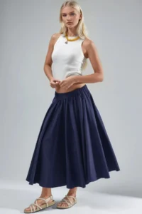 Hiccup A-Form Fit Maxi Skirt - Image 2