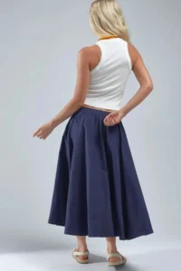 Hiccup A-Form Fit Maxi Skirt - Image 3
