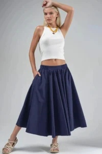 Hiccup A-Form Fit Maxi Skirt - Image 5