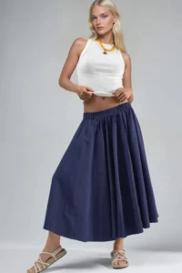 Hiccup A-Form Fit Maxi Skirt - Image 7