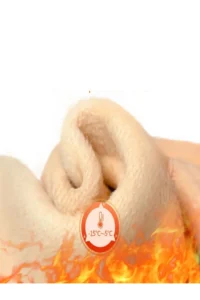MİSTİRİK Rieti Model Plush Woven Tights That Keep Warm, Tighten and Tighten, Skin Color - Image 3