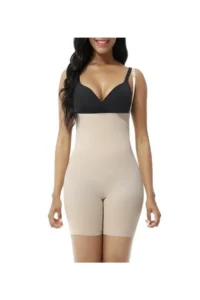 MİSTİRİK Pagliye Model Upper Leg and Hip Enhancing Laser Tights Skin Color