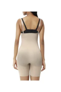 MİSTİRİK Pagliye Model Upper Leg and Hip Enhancing Laser Tights Skin Color - Image 2