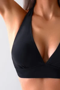 Angelsin Side Shirred Bikini Set (Removable Covered) - Image 5