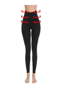 MİSTİRİK Mienmis Corset Leggings Push Up Etkili Black Color - Image 2