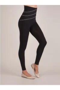 MİSTİRİK Mienmis Corset Leggings Push Up Etkili Black Color - Image 4