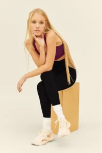 MİSTİRİK Mienmis Thinner Etkili Corset Leggings Black Color - Image 2