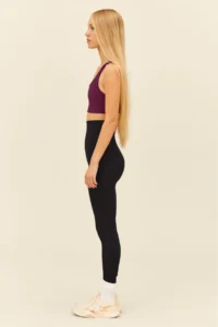 MİSTİRİK Mienmis Thinner Etkili Corset Leggings Black Color - Image 6
