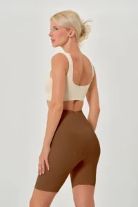 MİSTİRİK Porfy Model Lower Leg Effective Thread Detail Extra Tight Brown Color097 - Image 3