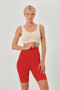 MİSTİRİK Porfy Model Lower Leg Effective Thread Detail Extra Tight Red Color097 - Image 2