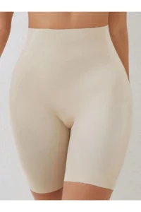 MİSTİRİK Porfy Model Seamless Lifting and Firming Laser Cut Tights Short Shorts Nude Color - Image 2