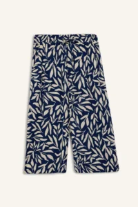 DeFacto High Waist Crop Fit Patterned Viscose Capri - Image 6