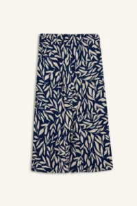 DeFacto High Waist Crop Fit Patterned Viscose Capri - Image 8
