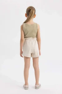 DeFacto Beli Laced Shorts Girls' - Image 6