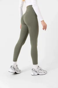 Domoda Extra Flexible Women's Leggings with Mint Karyoka Stitching Detail, Sporty Detail @amazon - Image 8