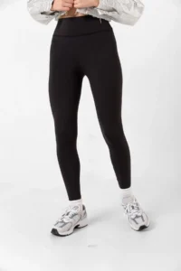 Domoda Black Extra High Waist Stitched Winter Fleece Push Up Women's Tights @simena - Image 7