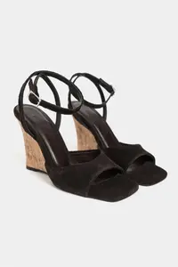 Nisantasi Shoes Luby BROWN GENUINE SUEDE Ankle Tied Women Feta Heels Shoes - Image 5