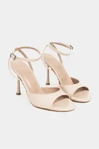 Nisantasi Shoes Charms Nude Patent Bilek Belt Detailed Women Thin Heels Shoes - Image 9