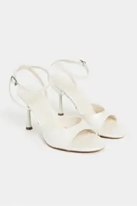 Nisantasi Shoes Charms PEARL MATTE Bilek Belt Detailed Women Thin Heels Shoes - Image 10