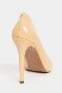 Nisantasi Shoes Lunara Beige butter Patent Pointed toe Women Stiletto - Image 4