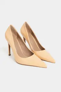 Nisantasi Shoes Lunara Beige butter Patent Pointed toe Women Stiletto - Image 5