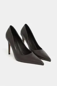Nisantasi Shoes Lunara COFFEE MATTE Pointed toe Women Stiletto - Image 5