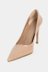 Nisantasi Shoes Lunara Nude Patent Pointed toe Women Stiletto - Image 3