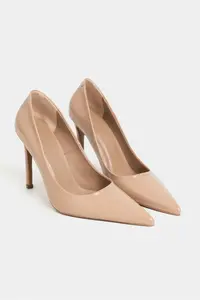 Nisantasi Shoes Lunara Nude Patent Pointed toe Women Stiletto - Image 5